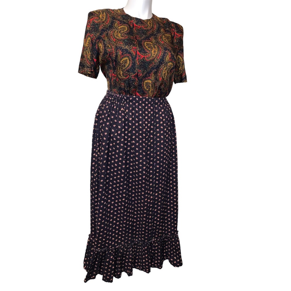 UnBranded Y2K Floral Maxi Skirt, Size L/XL ( 14-18)